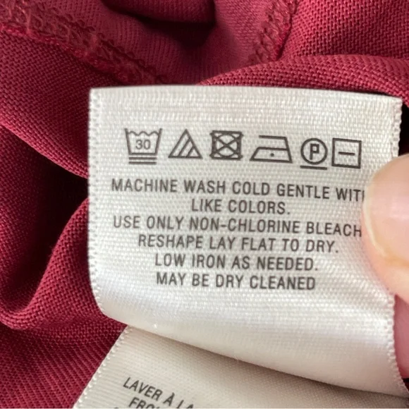 Moulinette Soeurs Berry Red Sleeveless TERRA Draped Maxi Dress Size S - Picture 9 of 9